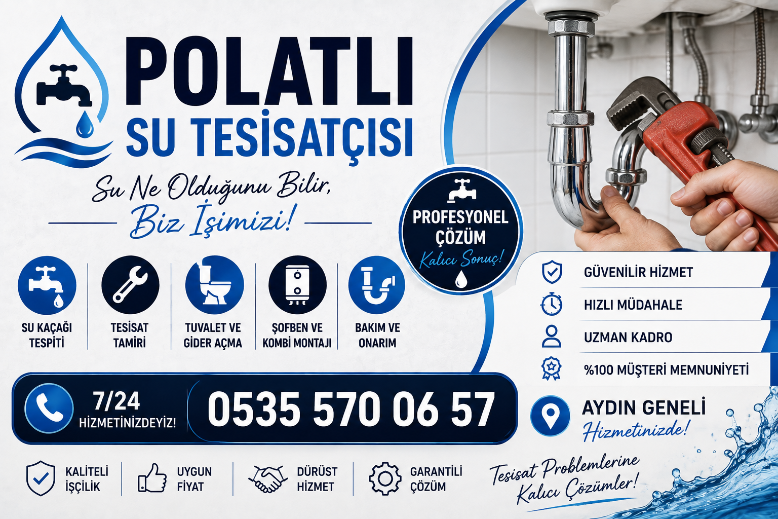 polatlı su kaçağı tespiti